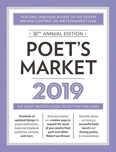 Coperta cărții Poet's Market 2019: The Most Trusted Guide for Publishing Poetry