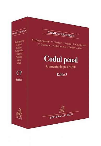 Codul penal. Comentariu pe articole