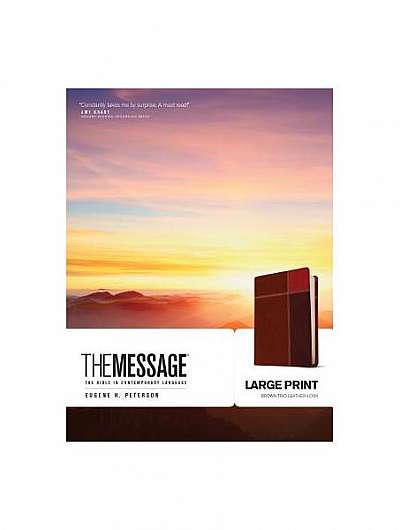 Message-MS-Large Print Numbered: The Bible in Contemporary Language
