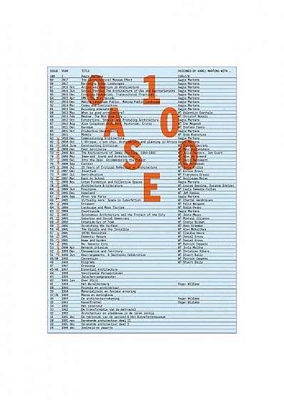 Coperta cărții Oase 100: The Architecture of the Journal