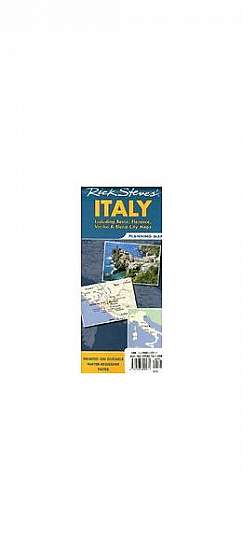Rick Steves' Italy Planning Map: Including Rome, Florence, Venice & Siena City Maps