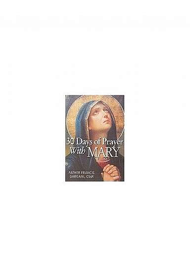 Coperta cărții 30 Days of Prayer with Mary
