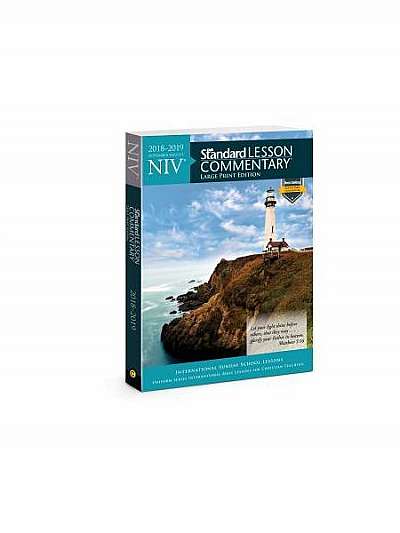 NIV(R) Standard Lesson Commentary(r) Large Print Edition 2018-2019