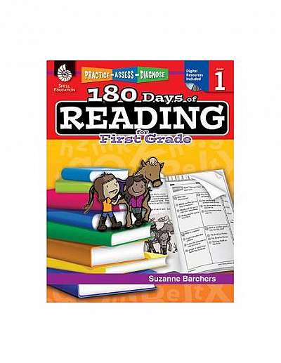 Practice, Assess, Diagnose: 180 Days of Reading for First Grade