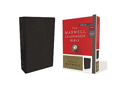 NKJV, Maxwell Leadership Bible, Third Edition, Imitation Leather, Black, Comfort Print