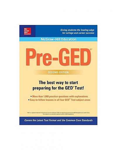 McGraw-Hill Education Pre-GED, Second Edition