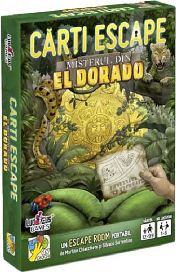 Cărți Escape - Misterul din Eldorado