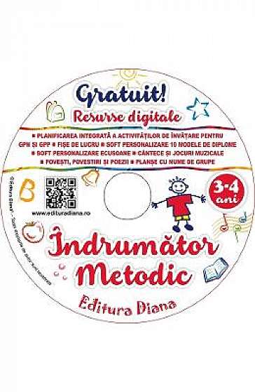 CD Indrumator metodic 3-4 ani