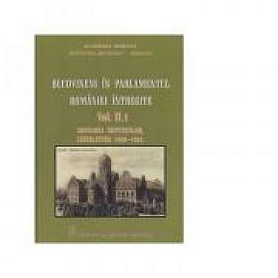 Coperta cărții Bucovineni in Parlamentul Romaniei intregite Vol. II. 1 - Adunarea deputatilor, legislatura 1920-1922