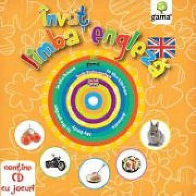 Coperta cărții Invat limba engleza - Contine CD cu jocuri
