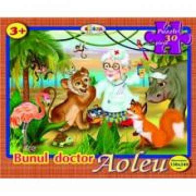 Coperta cărții Puzzle Bunul doctor Aoleu