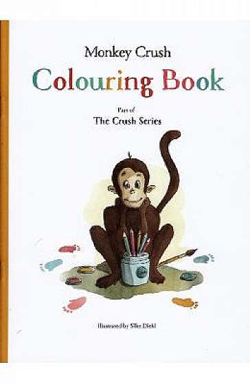 Monkey Crush. Colouring Book