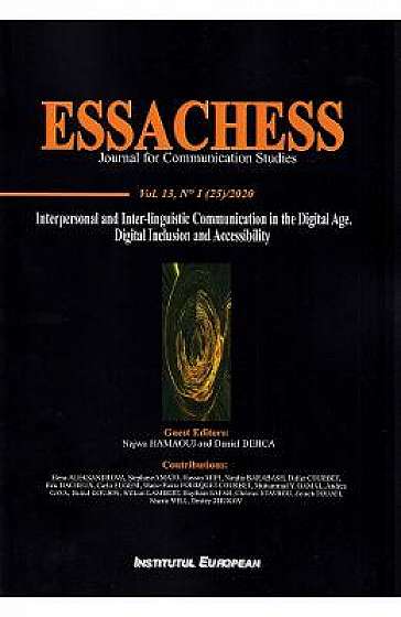 Revista Essachess Vol.13 Nr.1 din 2020