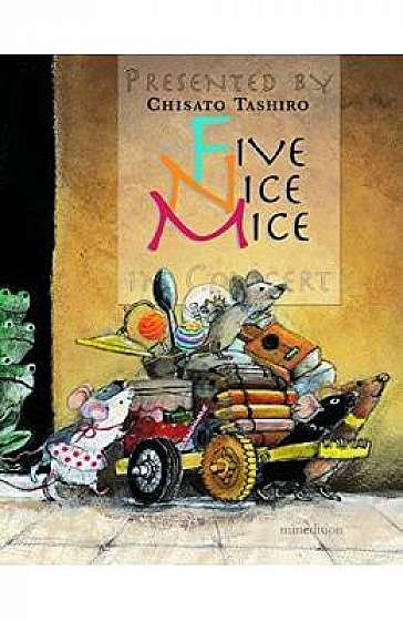 Coperta cărții Five Nice Mice In Concert