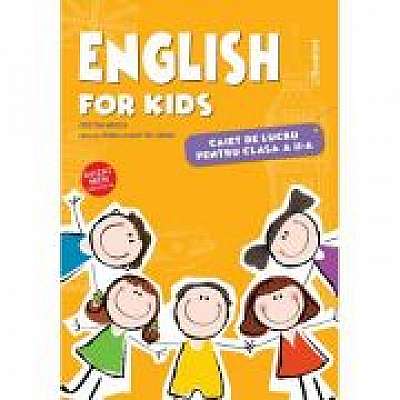 English for kids – caiet de lucru pentru clasa a II-a