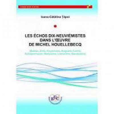 Coperta cărții Les echos dix-neuviemistes dans l'oeuvre de Michel Houllebecq