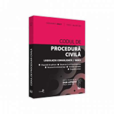 Codul de procedura civila. IANUARIE 2021. Editie tiparita pe hartie alba
