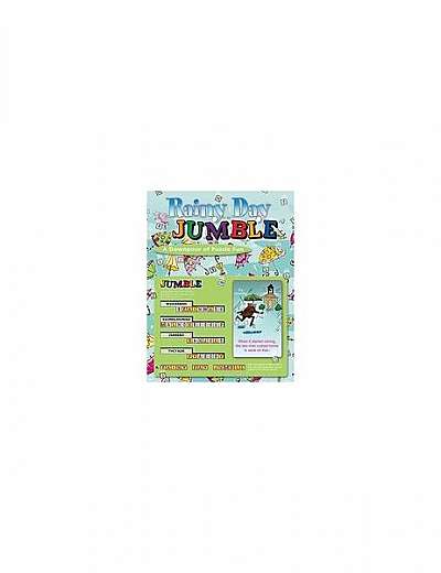 Coperta cărții Rainy Day Jumble: A Downpour of Puzzle Fun