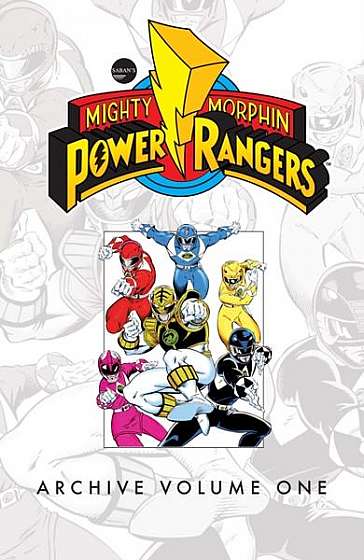 Coperta cărții Mighty Morphin Power Rangers Archive Vol. 1