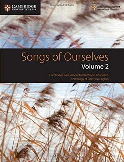Coperta cărții Songs of Ourselves: Volume 2: Cambridge Assessment International Education Anthology of Poetry in English