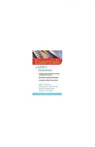 Coperta cărții Essentials of Kabc-II Assessment