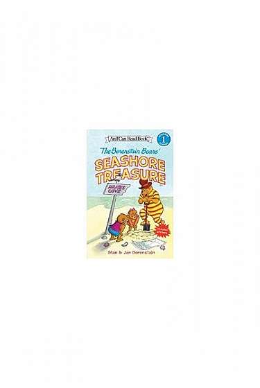 Coperta cărții The Berenstain Bears' Seashore Treasure [With Stickers]