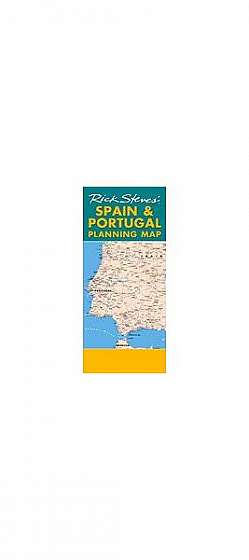 Spain & Portugal Planning Map: Including Barcelona, Madrid & Lisbon City Maps