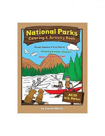 America's National Parks Coloring and Activity Book