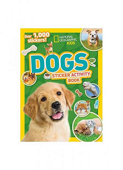 Coperta cărții National Geographic Kids Dogs Sticker Activity Book