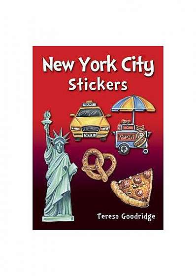 Coperta cărții New York City Stickers