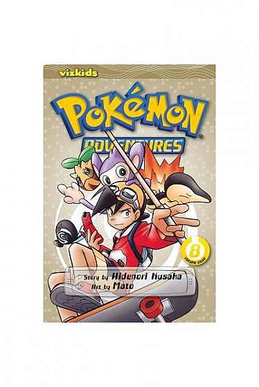 Coperta cărții Pokemon Adventures, Volume 8