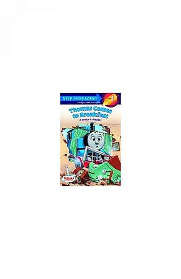 Coperta cărții Thomas Comes to Breakfast (Thomas and Friends)