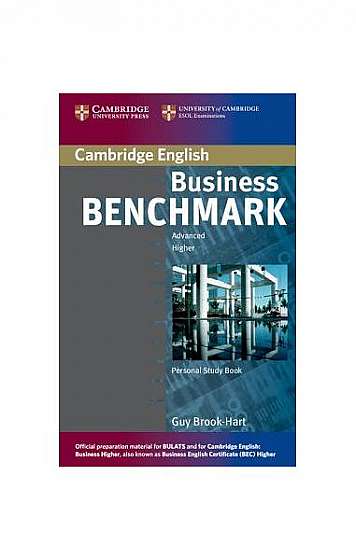 Business Benchmark Advanced Higher: Personal Study Book