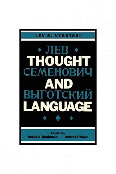Coperta cărții Thought and Language