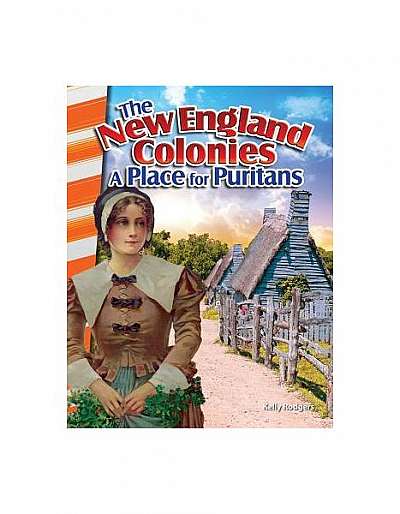 Coperta cărții The New England Colonies: A Place for Puritans (America's Early Years)
