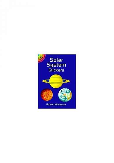 Coperta cărții Solar System Stickers