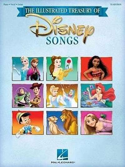 The Illustrated Treasury of Disney Songs: 7th Edition