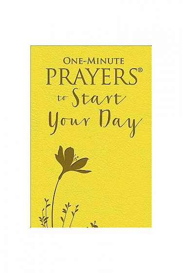 Coperta cărții One-Minute Prayers to Start Your Day