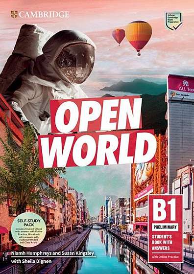 Open World Preliminary B1 Self-Study Pack (Student's Book with answers and Workbook with answers with audio)
