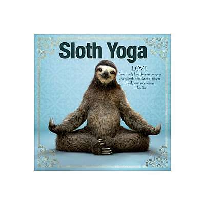 Coperta cărții Sloth Yoga