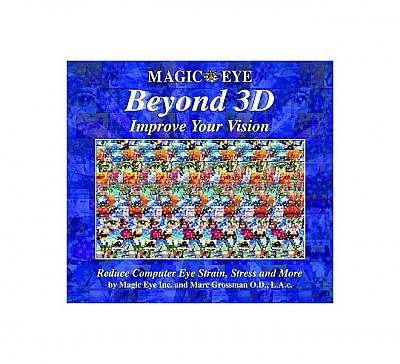 Coperta cărții Magic Eye Beyond 3D: Improve Your Vision