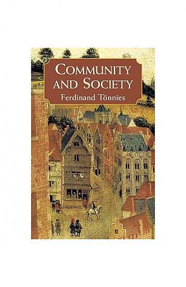 Coperta cărții Community and Society