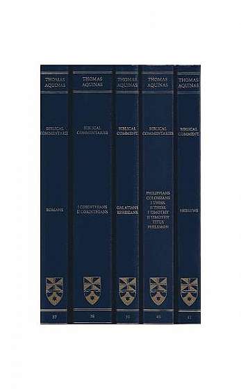 Commentary on the Letters of Saint Paul: Complete Set (Latin-English Edition)