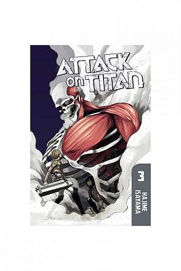 Coperta cărții Attack on Titan, Volume 3