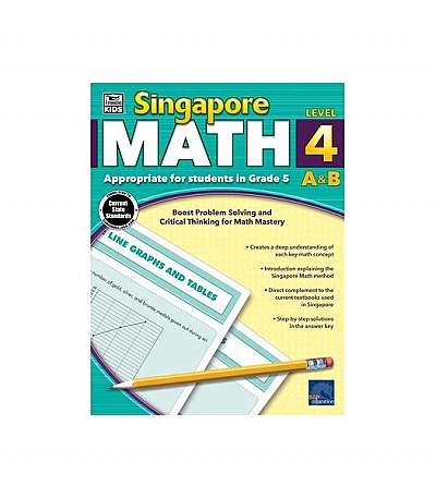 Coperta cărții Singapore Math, Grade 5