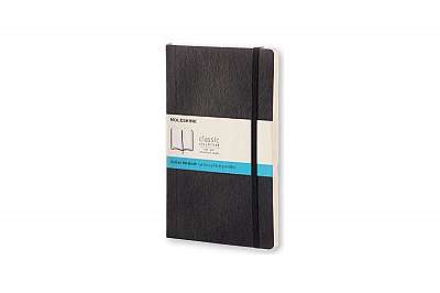 Moleskine Classic Notebook, Large, Dotted, Black, Soft Cover (5 X 8.25)