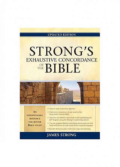 Coperta cărții Strong's Exhaustive Concordance to the Bible