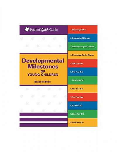 Coperta cărții Developmental Milestones of Young Children