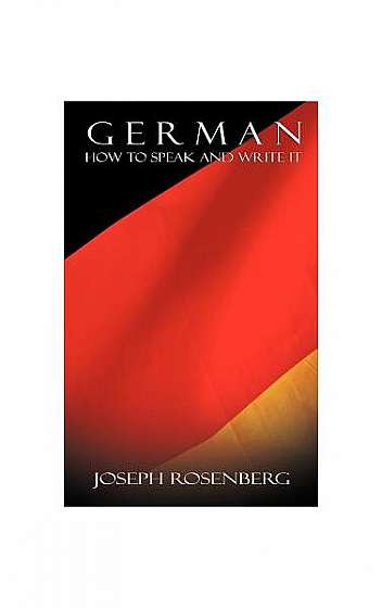 Coperta cărții German: How to Speak and Write It (Beginners' Guides)