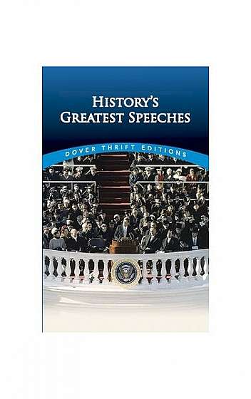 Coperta cărții History's Greatest Speeches